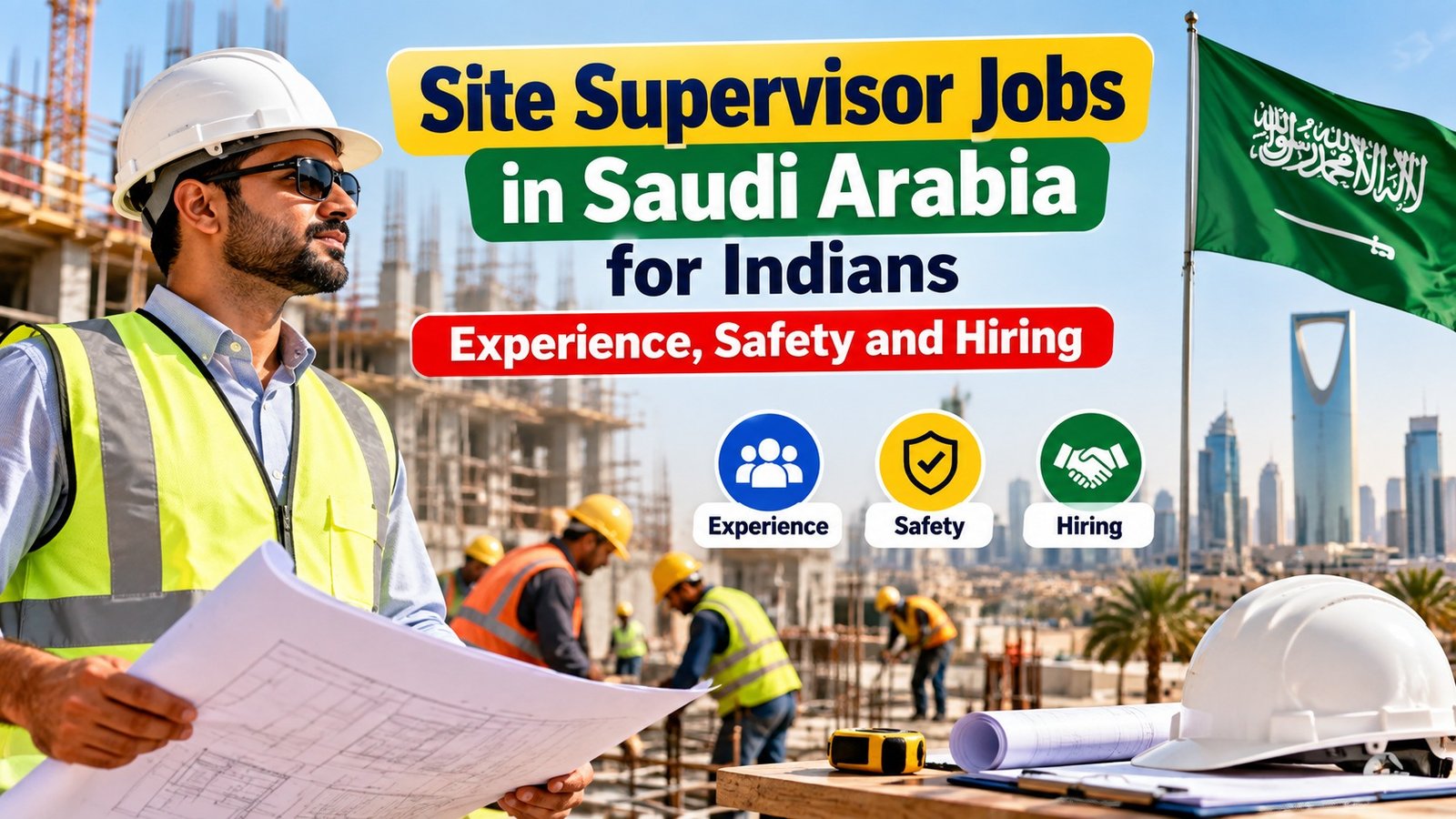 Site Supervisor Jobs in Saudi Arabia for Indians
